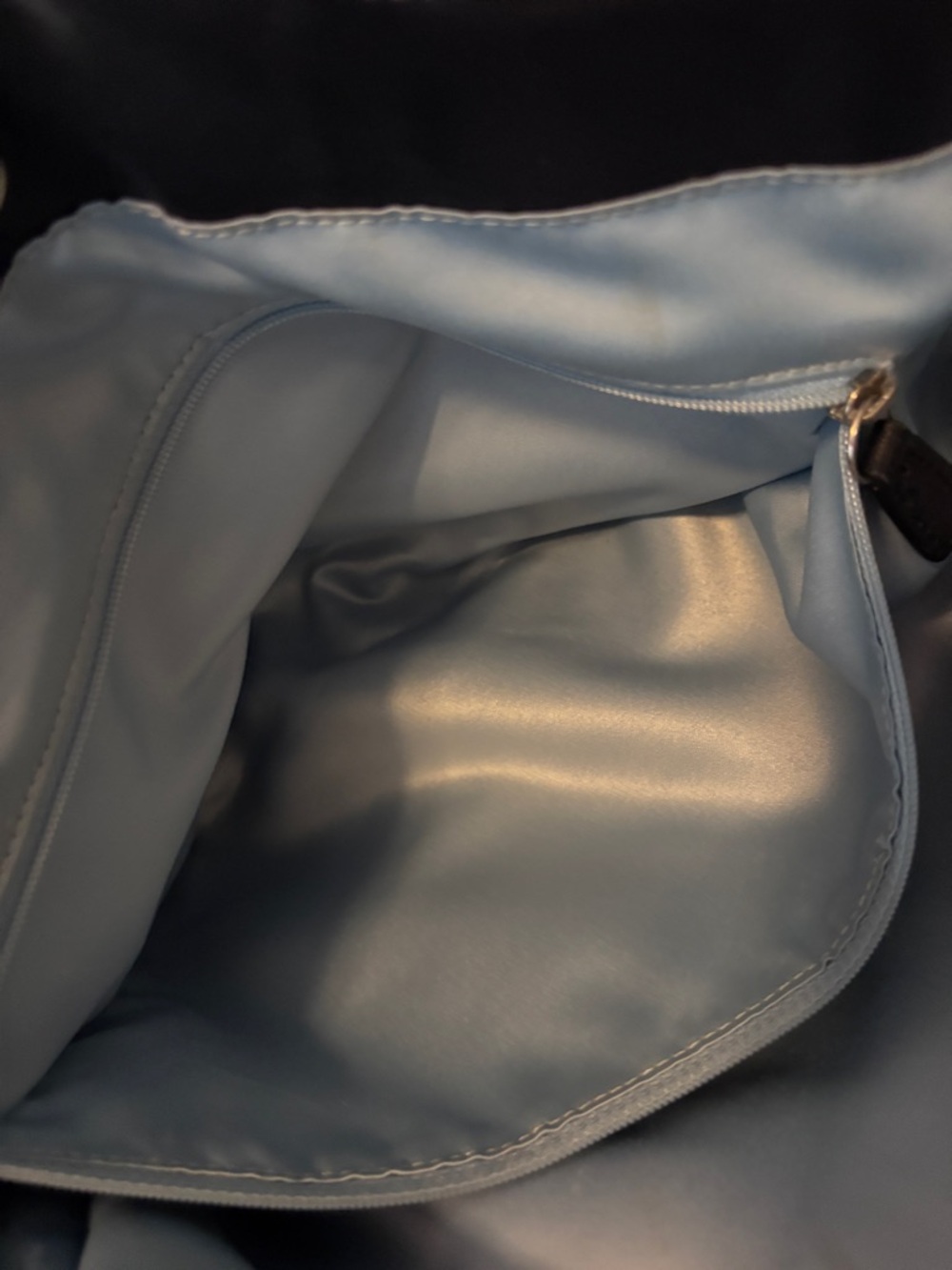 Coach Black and Gray Signature Canvas Tote - Picture 7 of 13